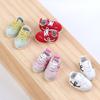 2Pcs 1:12 OB11 German Army Trainer Shoes Doll Classic Shoes Suit For Ob11 1/12 Bjd Detachable Doll Gsc DOD YMY Doll Accessories