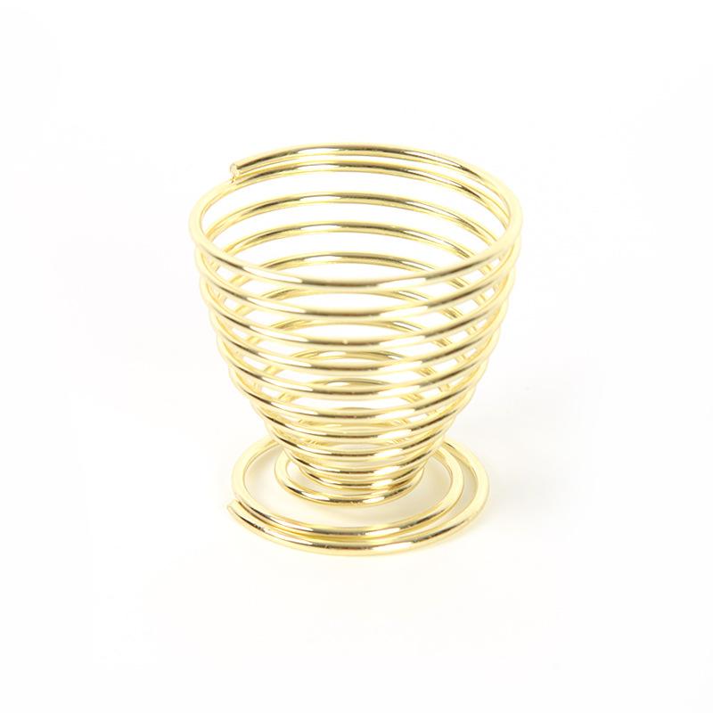 

Egg Opener Stainless Steel Egg Opener Shell Opener Fancy Eggshell Cutting Knocker Creative Glutinous Rice Egg Knife Artifact золотистий