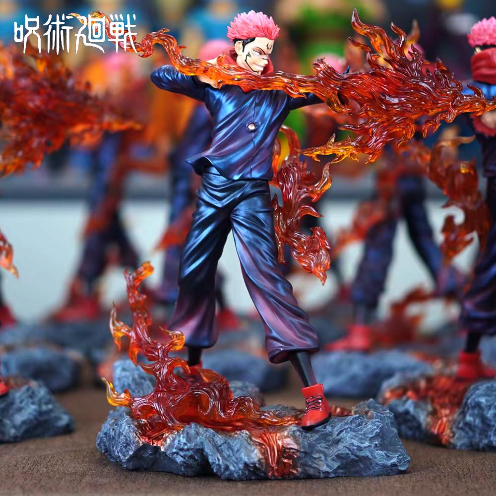 30cm/11.81in Anime Jujutsu Kaisen Figure Ryomen Sukuna Action Figures Pvc Statue Desktop Ornamen Collection Model Playthings Gifts
