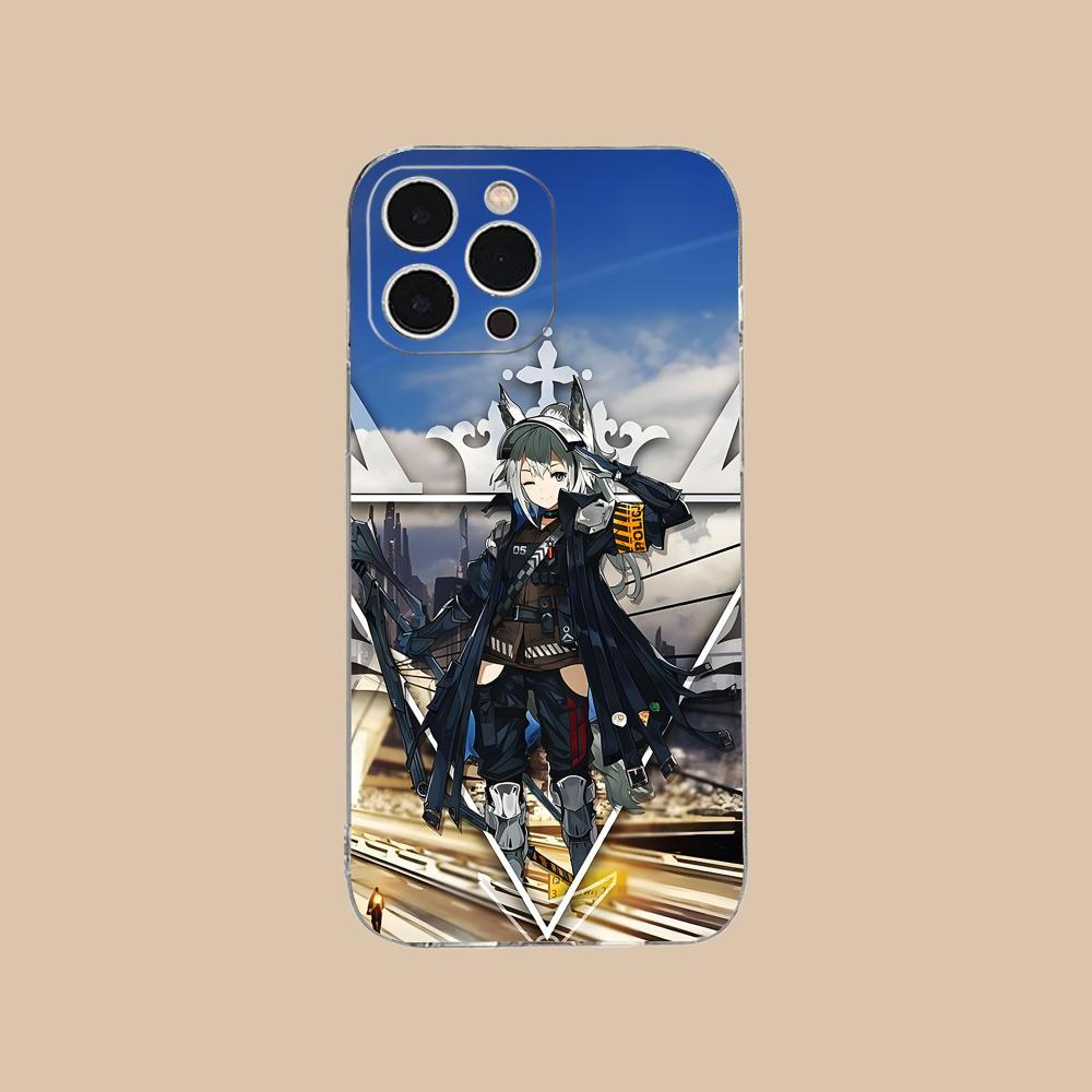 

Arknights Grani Прозрачный ТПУ чехол для мобильного телефона iPhone 17 16 15 14 13 12 11 X XR XS Air Pro Max Plus Mini Цветной чехол iPhone17