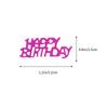 1 Pack 30G Decoration Happy Birthday Letters Design Colorful Table Decor Throwing Supplies Party Carpet Confetti For Birthday