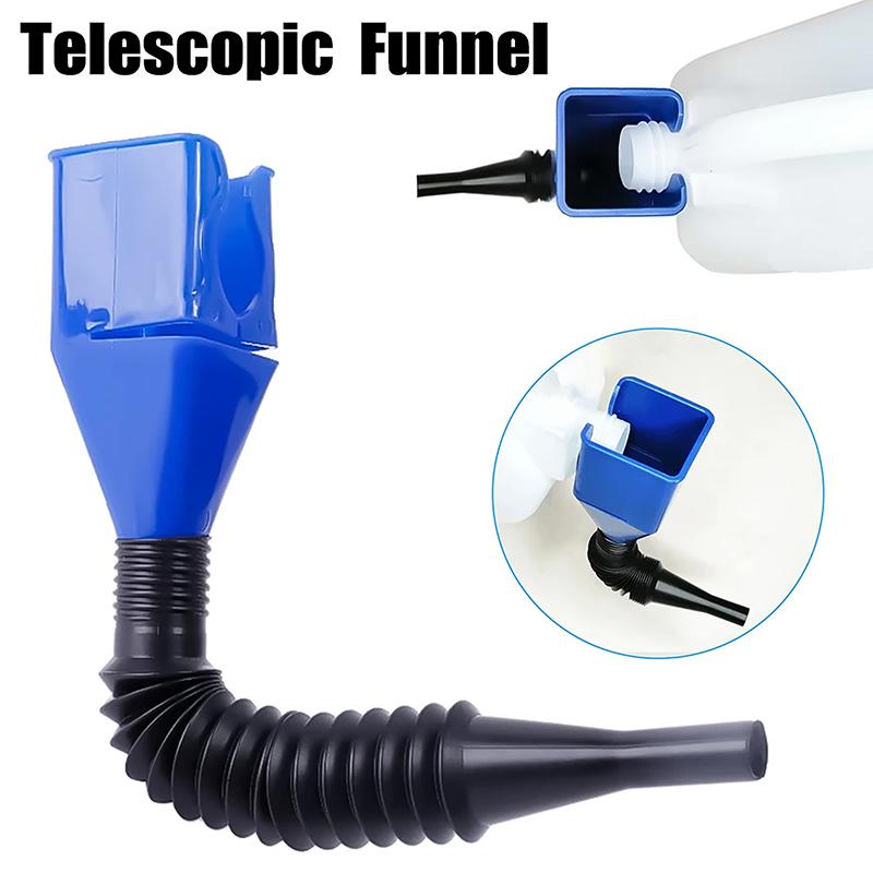 Plastic Car Motorcycle Refueling Gasoline Engine Oil Funnel Filter Transfer Tool Oil Change Filling Oil Funnel Accesorios