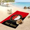 Asciugamano da Spiaggia Personalizzato Feyenoord Stampa Logo Calcio Supporto Nome Personalizzato Testo Asciugamano Assorbente Per Sport Viaggio Regalo Speciale