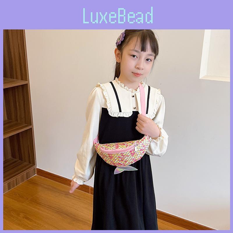 Cute Children Mermaid Fashion Shoulder Crossbody Bag Outdoor Leisure Travel Gift