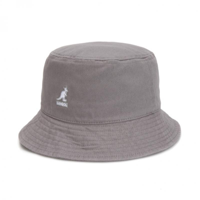 Kangol Washed Bucket Hat Gray 4224