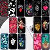 Calm Heart Art Phone Case for Samsung Galaxy Note 10 20 S23 S22 Ultra FE Plus M06 M15 M16 M35 M55