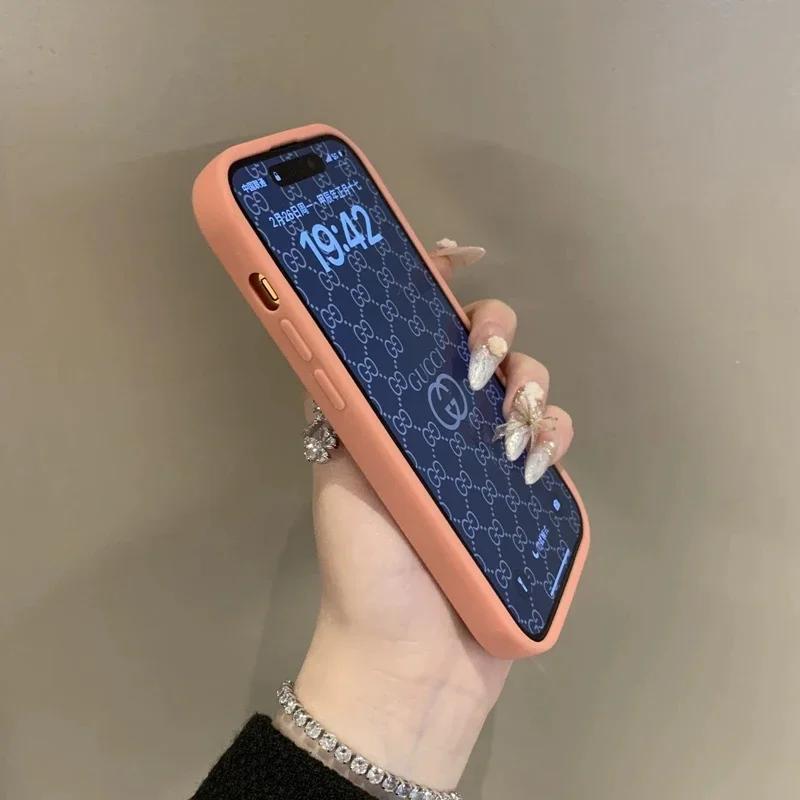 Luxury Transparent Candy Phone Case For iPhone 17 Air 11 14 15 16 17 Pro Max Plus Shockproof Clear Bumper Cases Cover