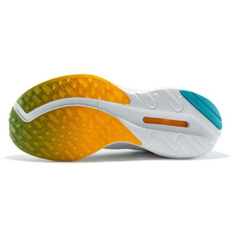Mizuno wave rider neo 1 men's low-top casual running shoes white blue J1GC207801