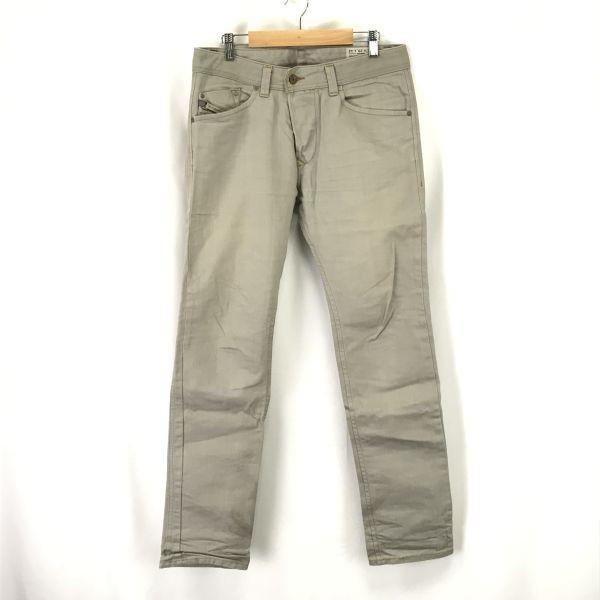 

DIESEL DARRON WASH008QU Beige Gray Denim Pants Men W29 L31 L83 cBH536