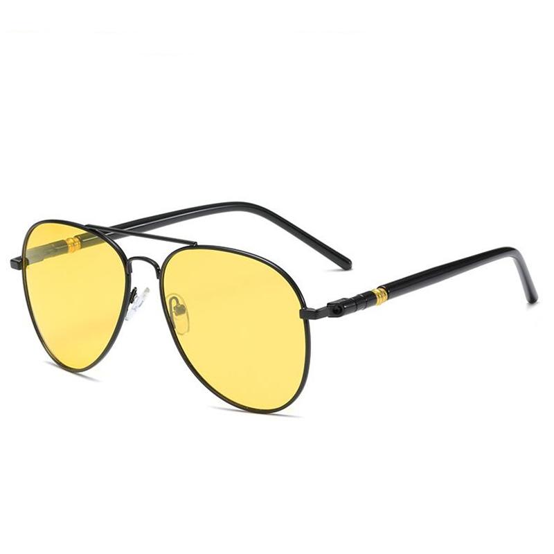

Night Vision Lens Pilot Myopia Sunglasses Men Polarized Women Driving Prescription Sun Glasses With Diopter -0.5 -0.75 To -6.0 Myopia -6.0
