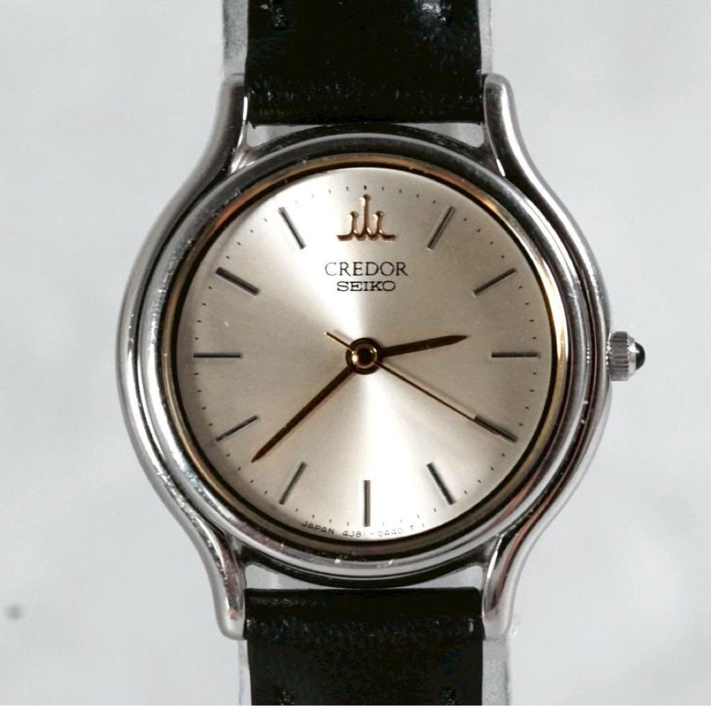 [USED] SEIKO Credor 4J81-0A40 Women's Quartz Watch, Working