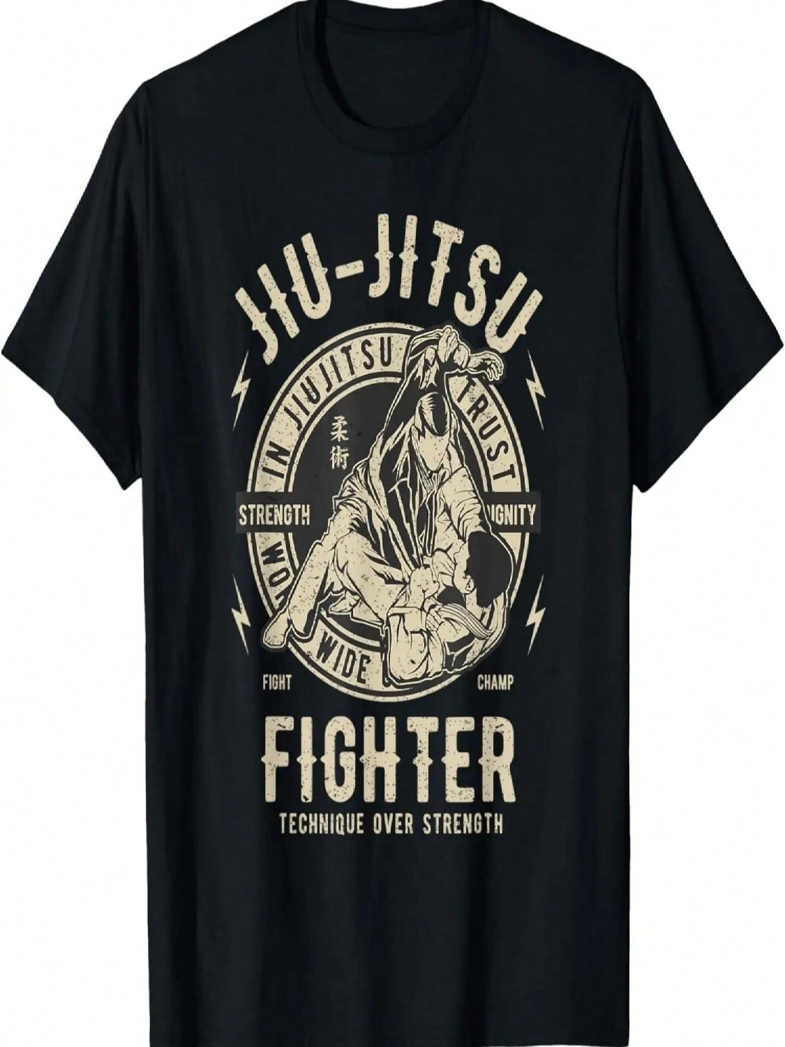 Футболка Джиу-джитсу Футболка BJJ Футболка Бразильское Джиу-джитсу S разноцветный