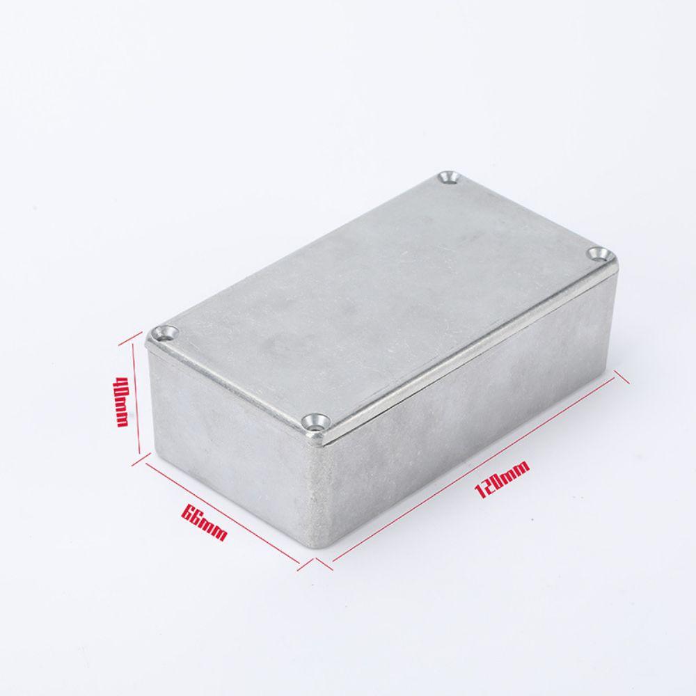 Openable Aluminium Enclosure Shell Waterproof Project Box Shell New Electronic Diecast Stompbox