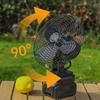 Portable Fan Cordless Lithium Battery Electric Fan Rechargeable Outdoor Desktop Cooling Fan For Philippine 5/10 Cell Batteries