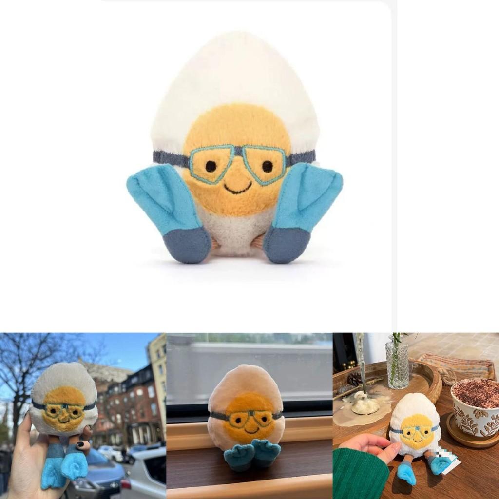 Cartoon Diving Egg Plush Doll Children Toy For Kids And Collectors