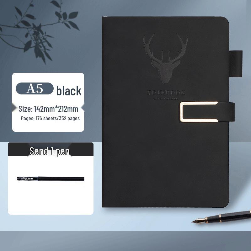 Special Offer: Retro A5/B5 Leather Cover Business Notebook & Student Diary