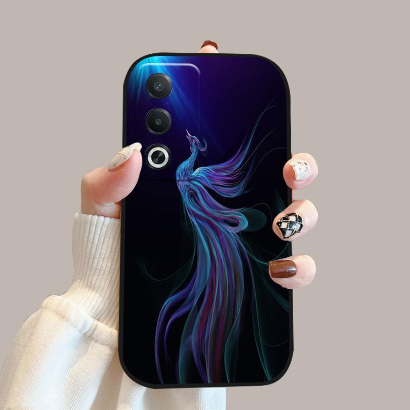 

Чехол для Oppo A80 5G A3 Pro CPH2639 Ударопрочный Мягкий Силикон ТПУ Чехол для Телефона Для OPPO K12x A3x 5G Модный Роскошный Fundas Чехлы - Oppo A80 5G