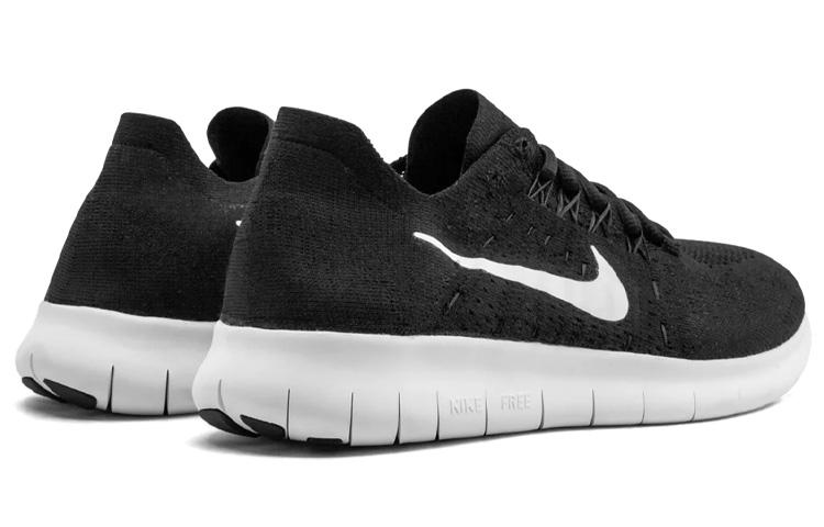 Nike Free Rn Flyknit 2017 Black/White Anthracite Women's 880844-001