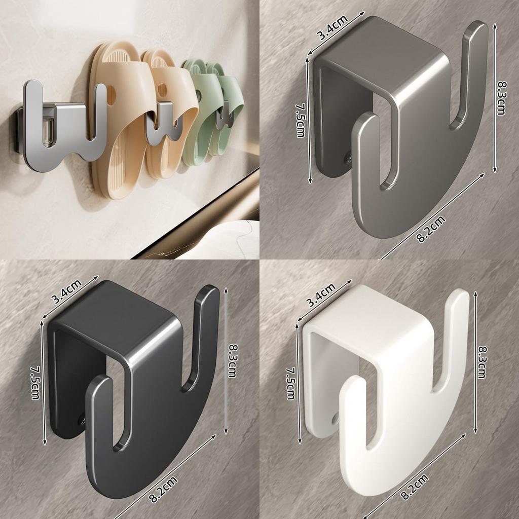 Modern Stainless Steel Bathroom Shoe Rack With Wall Mount And Water Drainage For Home Organization