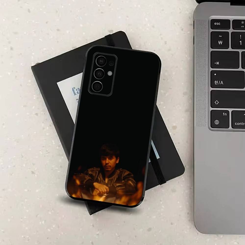 

rapper I-Ivan C-Cornejo Cool For Samsung Galaxy A53,31,52,72,41,Note,J7,8,9,5G,22,73,32,71, Soft Black Silicone Case SamsungA12