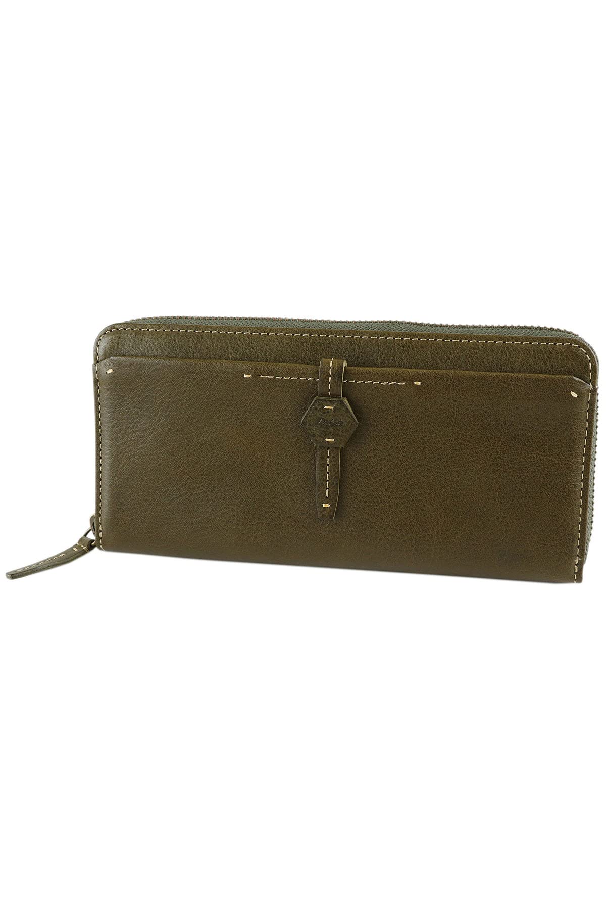 

Long Wallet Round Zipper Khaki [Dakota] Women s DA-30774-51 хакі