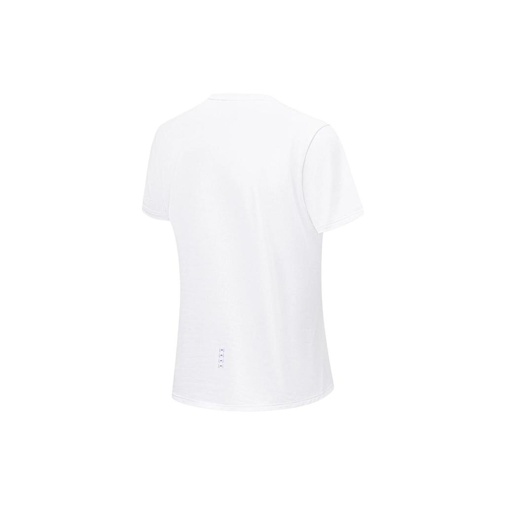 Li Ning Running Collection T Shirt Women's Standard White ATST520-2