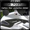 For ZONTES 703T 703 T 2026 3D Carbon Fiber Decorative Stickers Motorcycle Fuel Tank Stickers Body Film Modification Accessories