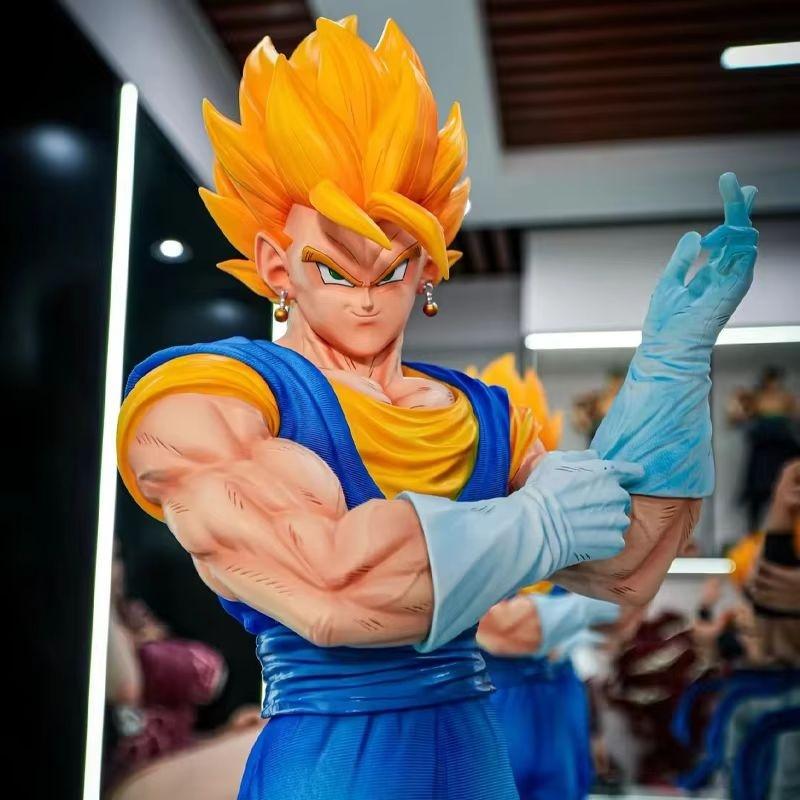 Jt Gogeta Becit Statue Figurine d'Action-Collection Super Saiyan Modèle Jouet Décoration de Chambre de Collection Ornements