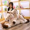 Grey and Brown Large Unicorn Horse Doll Gift