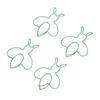 80Pcs Bee Shaped Paper Clips Iron Multifunctional Cute Paperclips for Scrapbooks Calendars Files