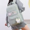Schoolbag Schoolbag for Female Junior High School Students, High-value Transparent Pain Bag, Cute Primary School Backpack, Large Capacity 