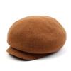 Universal chemistry Deep Beige Wool Newsboy Cap