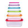 Set of 6 Lunch Boxes Model Colors