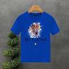 Ltaly and WoLetter Print T-Shirt Zebra Print Shirt Casual Round Neck Short Sleeve Cotton Oversized T Shirt Harajuku