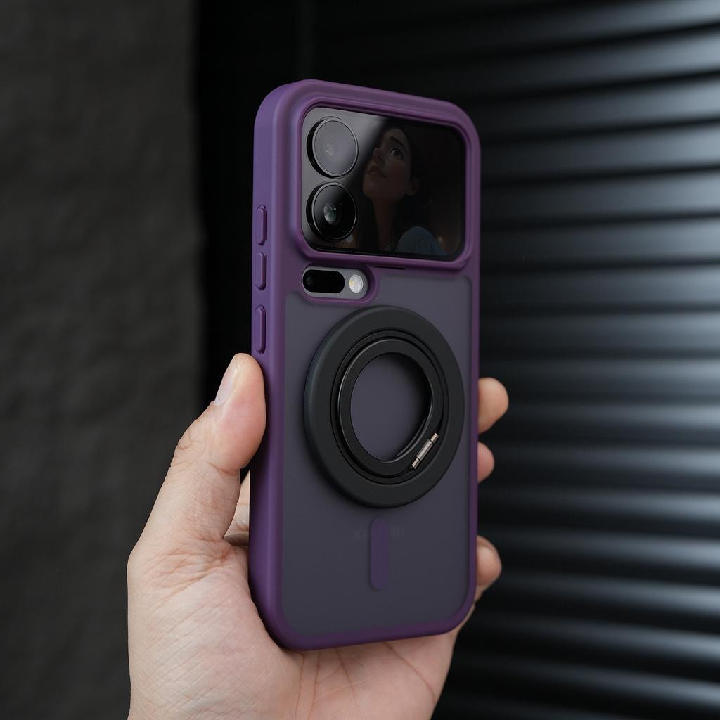Für Xiaomi 17 Pro Max Hülle Matt Hart Magnetisch Stoßfest Acryl Weicher Rahmen Kabelloses Ladecover Für Xiaomi 17 Pro 5G Schale