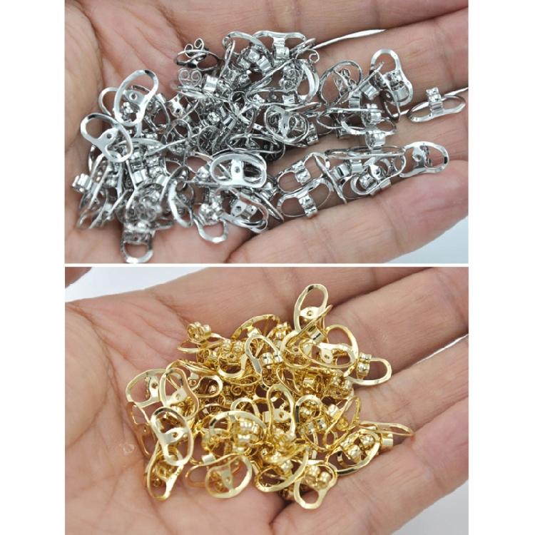 4pcs Earring Lifters Pierced Earring Backings Lifters Hypoallergenic Safety Use