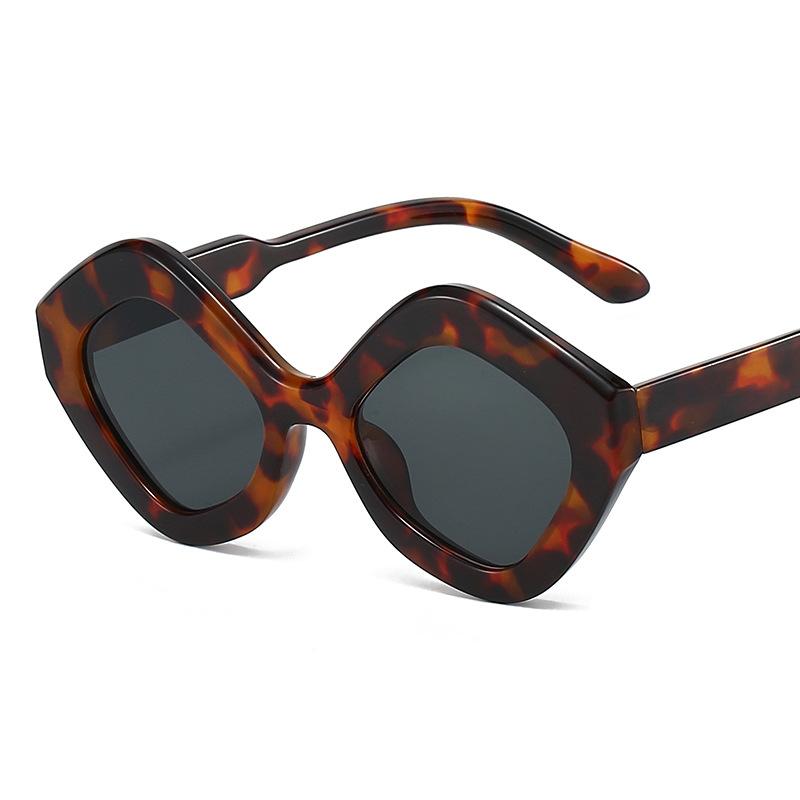 Polygon Shape Designer Sunglasses Woman Vintage Style UV Protection Men Sun Glasses High Quality Women's Glasses