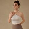 Fairy Hanging Neck Strap Backless Fitness Yoga Bra Women Sexy Tight Wrap Sports Top Vest Korean Style Elastic