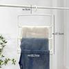 3/4 Layers Rotatable Clothes Rack,Portable Foldable Pants Hanger for Travel,Multi-functional Closet Organizer Racks for Scarf