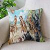 Identity V Chinese Game Pillow Gift Home Office Decoration Bedroom Sofa Car Cushion Cover Case 45x45