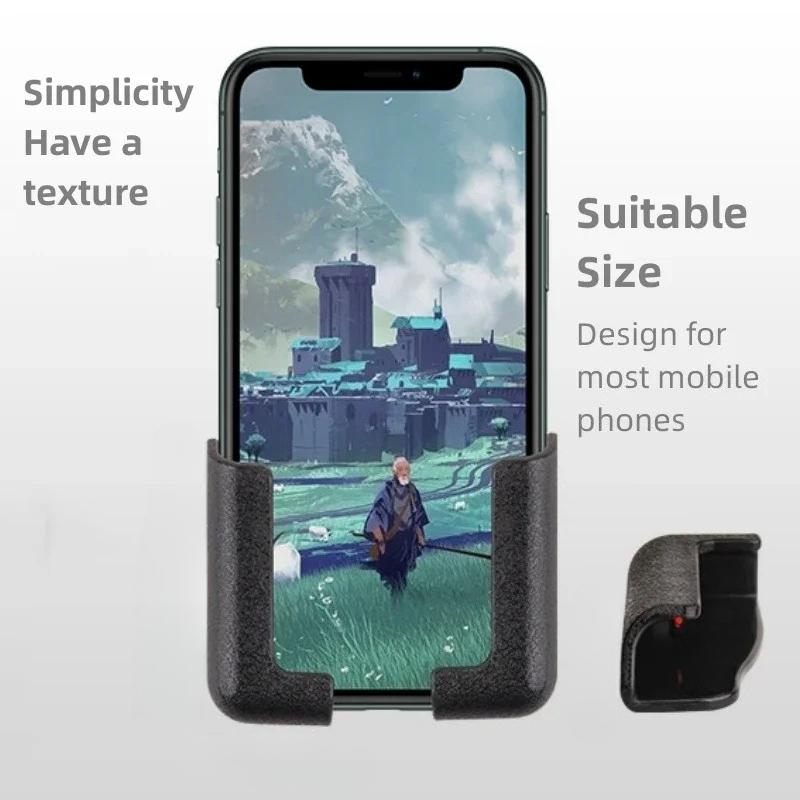 Multifunktionale fahrzeugmontierte Handyhalterung Tragbare Klebe-Universelle Feste Handyhalterung Autozubehör