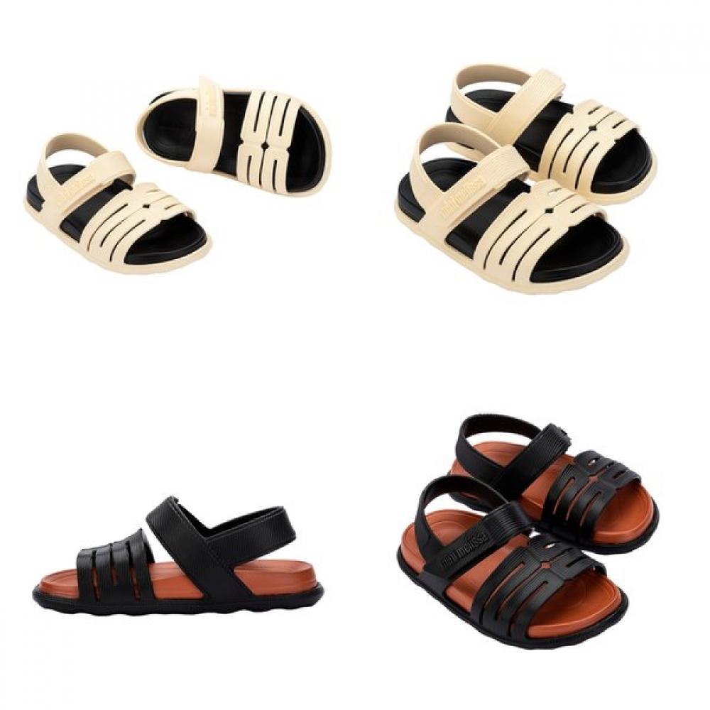 

Mini Melissa Toebox Baby Sandal Jelly Shoes Kai Teki Mskcf2tsks11 creamy/140mm(us7)