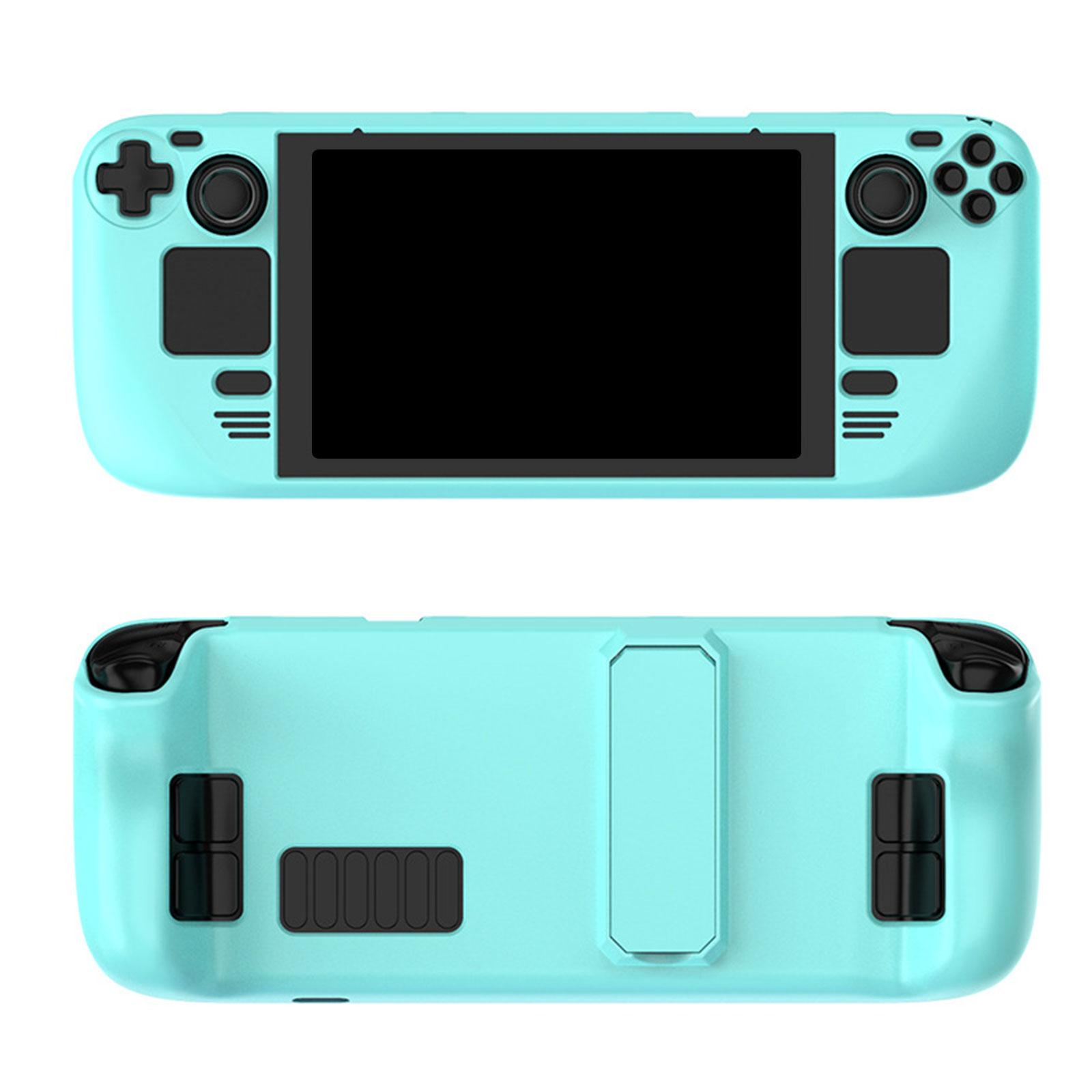 

Protective Case for Game Console PC Cover Full Protections Shell with Foldable Bracket Scratchproof Skin Case красный