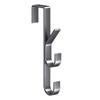 Vertical No-Punch Door Hooks - For Clothes, Bags & Accessories - Various Sizes & Colors - Strong Load-Bearing