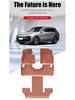 Lixiang L8 Orange TPE Car Floor Mats