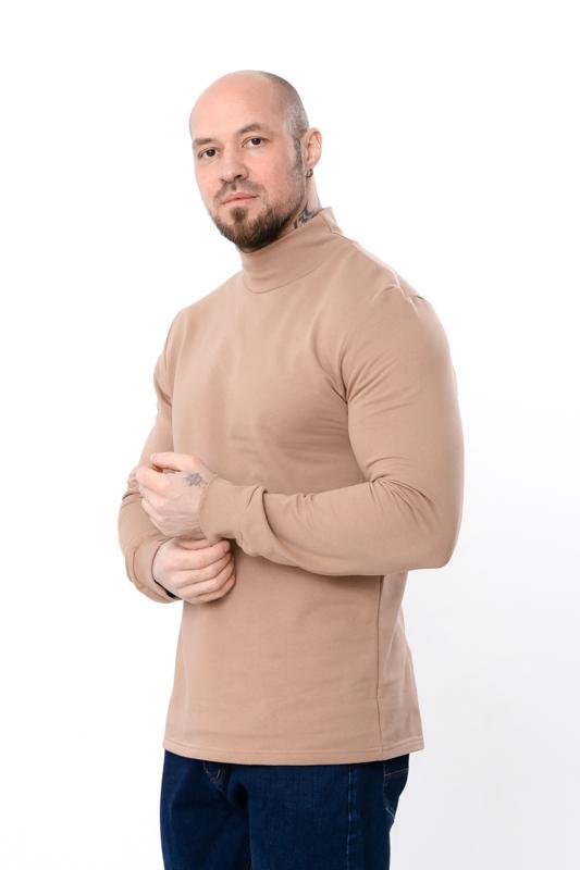 

Чоловіча термо-водолазка – М яка начісана тканина та тепла посадка Демісезон 8318-023 HC S екрю