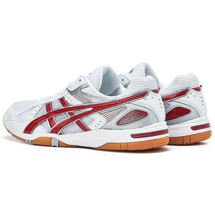 Asics River Cs Low Top Running Shoes Unisex Sneaker White Red TVR149-0123