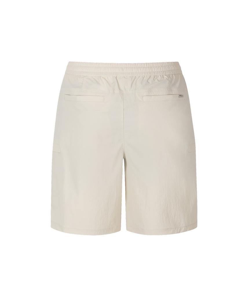 DISCOVERY EXPEDITION Uni Freshvent Lightweight Woven Training Cargo Knee-Length Shorts (D/Ivory)