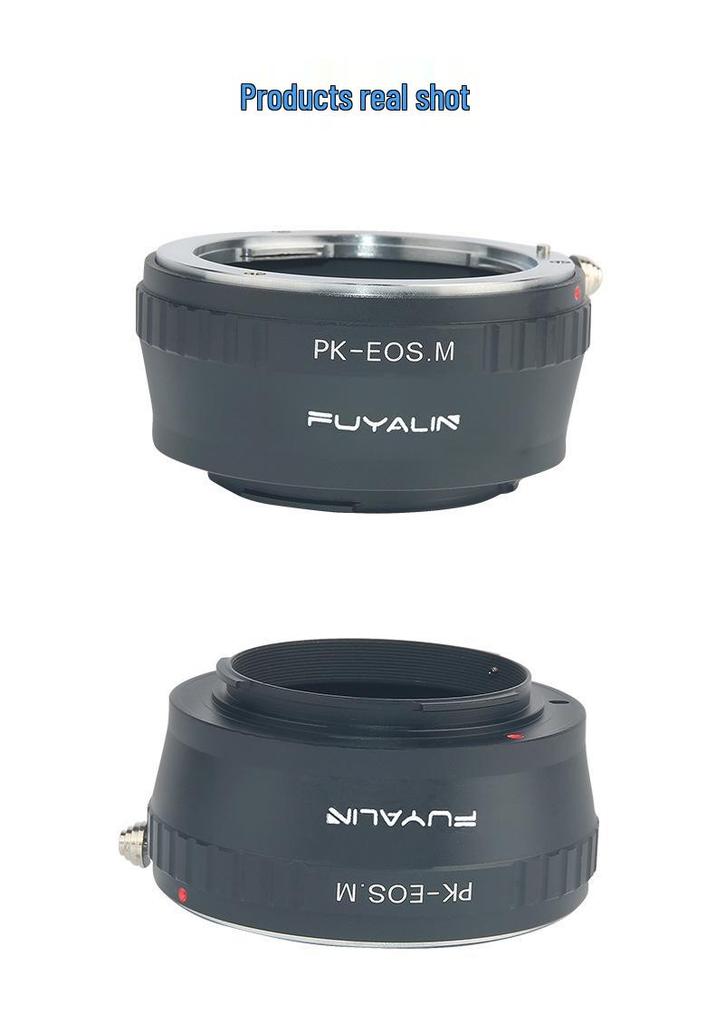 PK-EOSM Lens Adapter for Pentax PK Lenses To Canon EOSM M10 M5 M Mirrorless Cameras