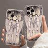 Middle Ages Retro Cupid Angel Phone Case For IPhone 16 15 14 13 12 11 Mini Pro Max X XR XSMax 7 8 Plus SE2020 Cover Case Funda